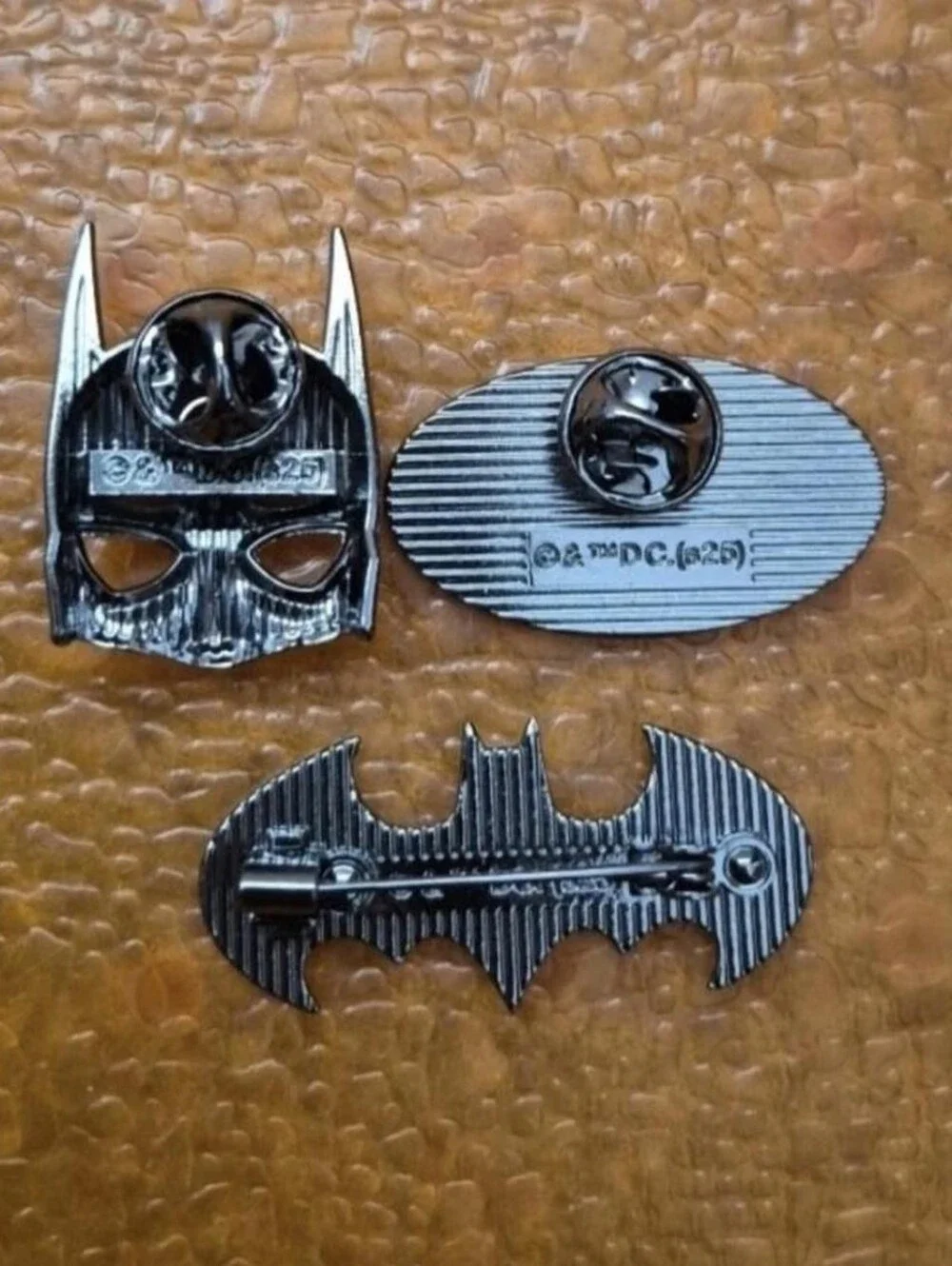 Set Of 3 Batman Pin